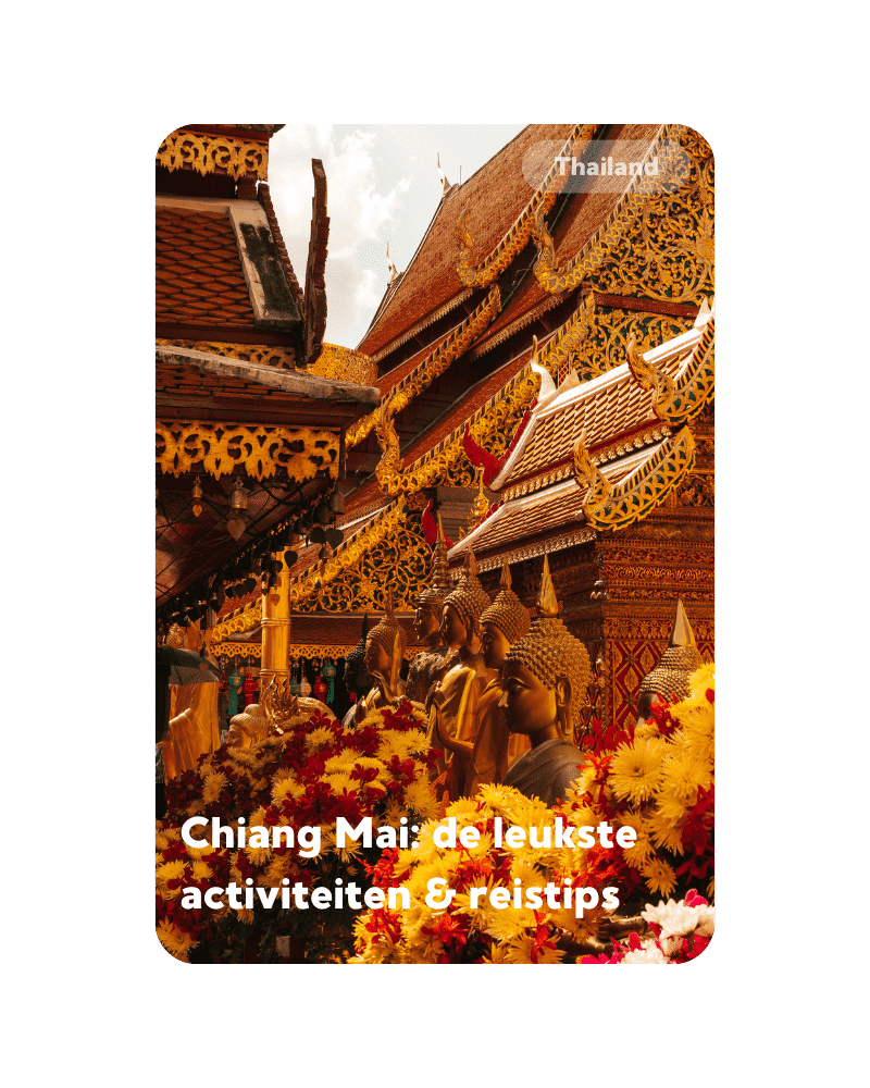 De leukste activiteiten in Chiang Mai Thailand