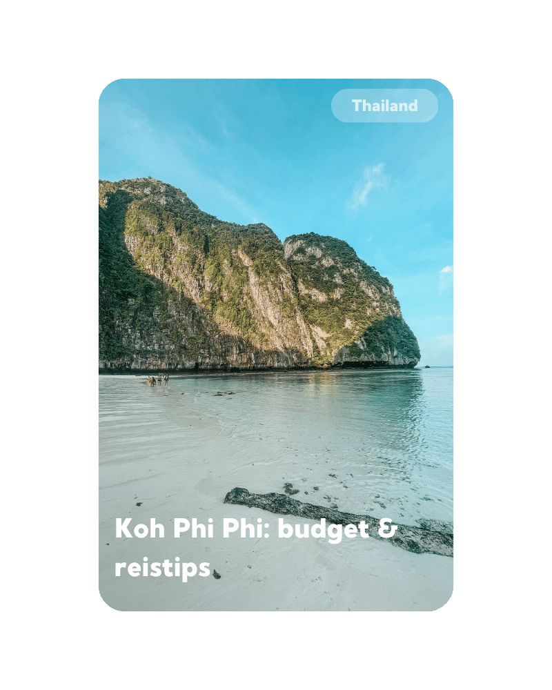 Koh Phi Phi Thailand, Omslagfoto