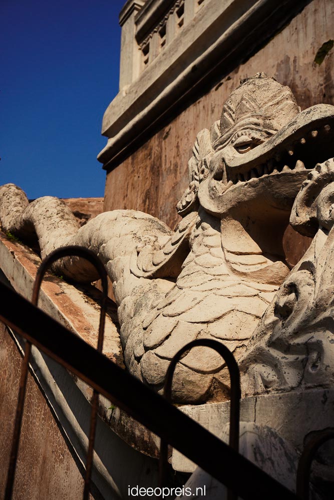 Taman Sari Yogyakarta, Indonesië beeld draak