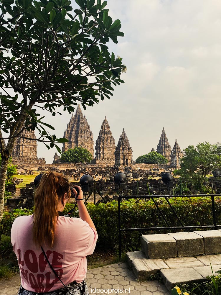 Prambanan, Yogyakarta, fotograaf uitzicht